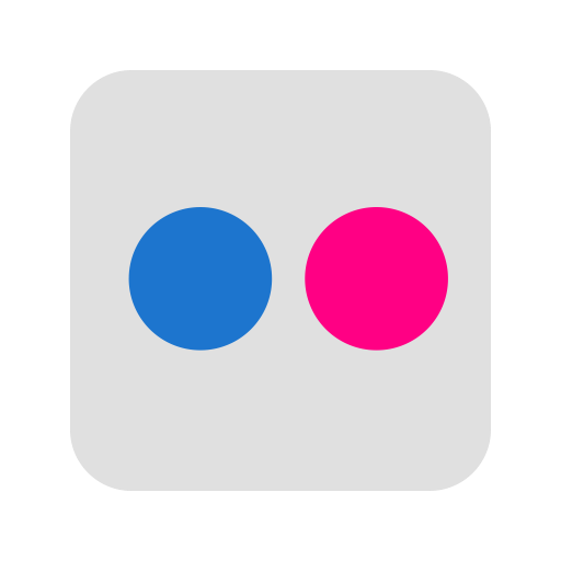 El logo de Flickr